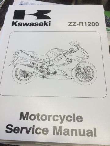 OEM Kawasaki ZZ-R1200 Service Manual