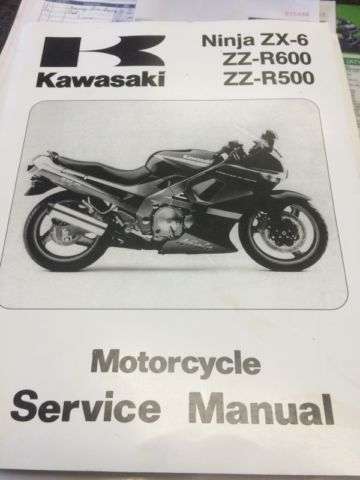 OEM ZZR 500 and ZZR 600 Service Manual