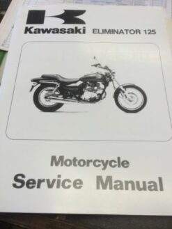 OEM 1998-2001 Kawasaki Eliminator 125 Service Manual