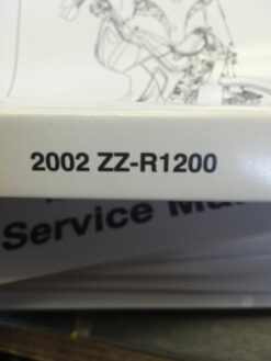 Alternative view of OEM Kawasaki ZZ-R1200 Service Manual