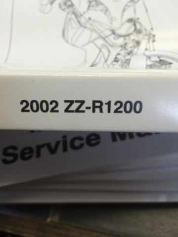 OEM Kawasaki ZZ-R1200 Service Manual - Image 2