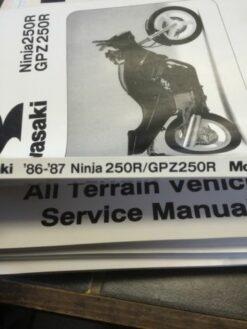 OEM 86-87 Ninja 250R Service Manual - Image 2