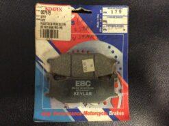 FA179 ORGANIC SERIES BRAKE PAD SET EBC