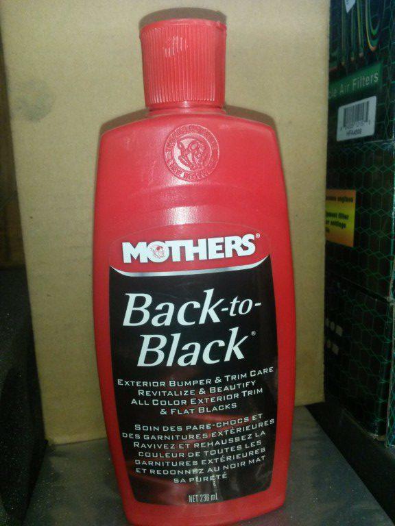 Back-to-Black Exterior Bumper&Trim Care