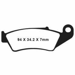 ROCK HARD (FA185X/FA125X) BRAKE PADS (MX-05286)