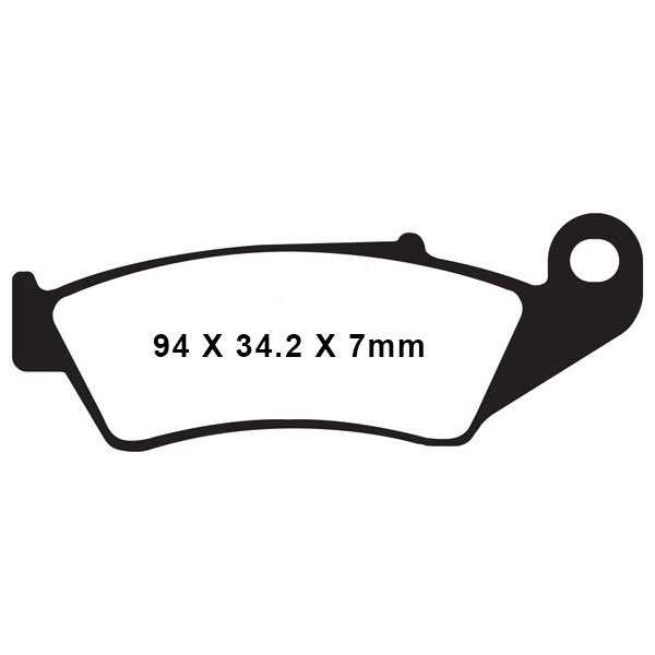 ROCK HARD (FA185X/FA125X) BRAKE PADS (MX-05286)