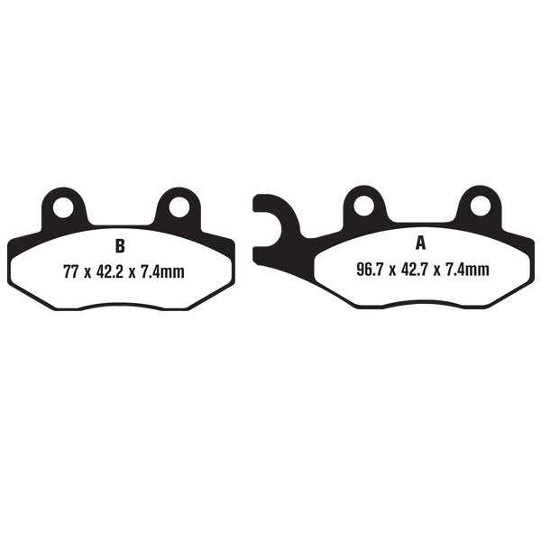 ROCKHARD BRAKE PAD (AT-05561)