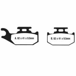 ROCKHARD BRAKE PAD (AT-05612)