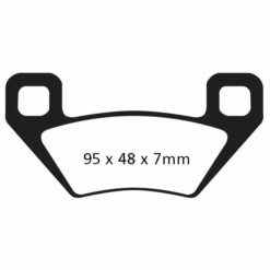 ROCKHARD BRAKE PAD (AT-05026F)