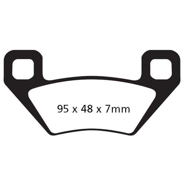 ROCKHARD BRAKE PAD (AT-05026F)