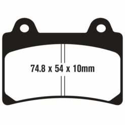 ROCKHARD BRAKE PAD (MC-05280)