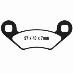 ROCK HARD (FA159X) BRAKE PADS (AT-05654)