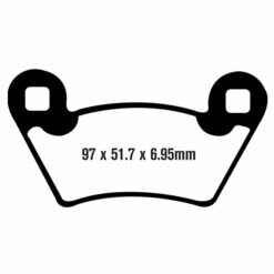 ROCKHARD BRAKE PAD (AT-05019)