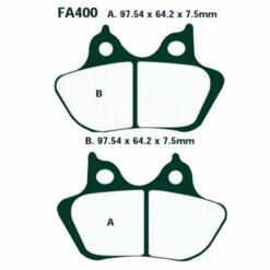 Brake Pad (FA400) FM