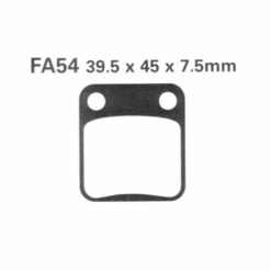 ROCKHARD BRAKE PAD (AT-05453F)