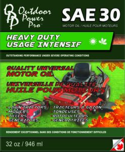 SAE30 MOTOR OIL 32oz/946ml Bottles