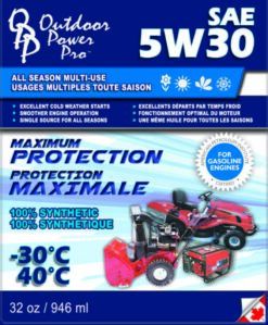 5W30 SYNTHTIC MOTOR OIL 32oz/946ml