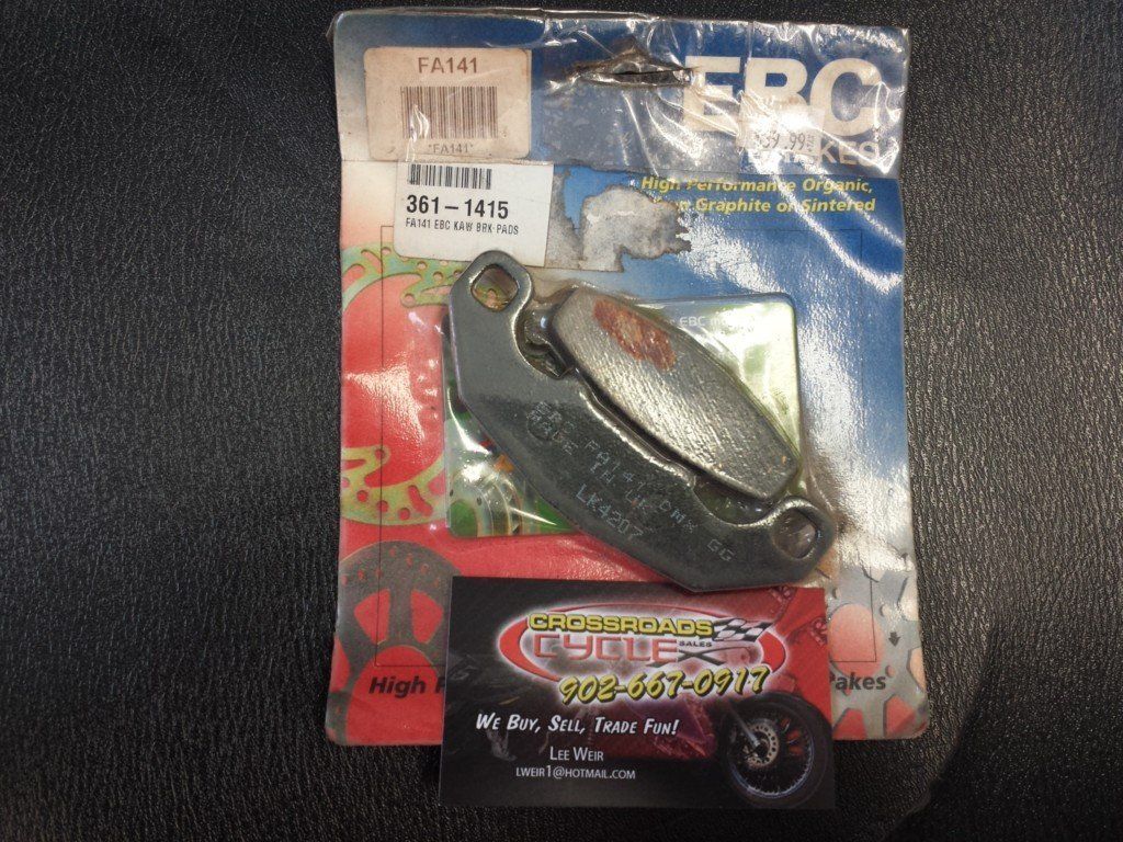 FA141 ORGANIC SERIES BRAKE PAD SET EBC