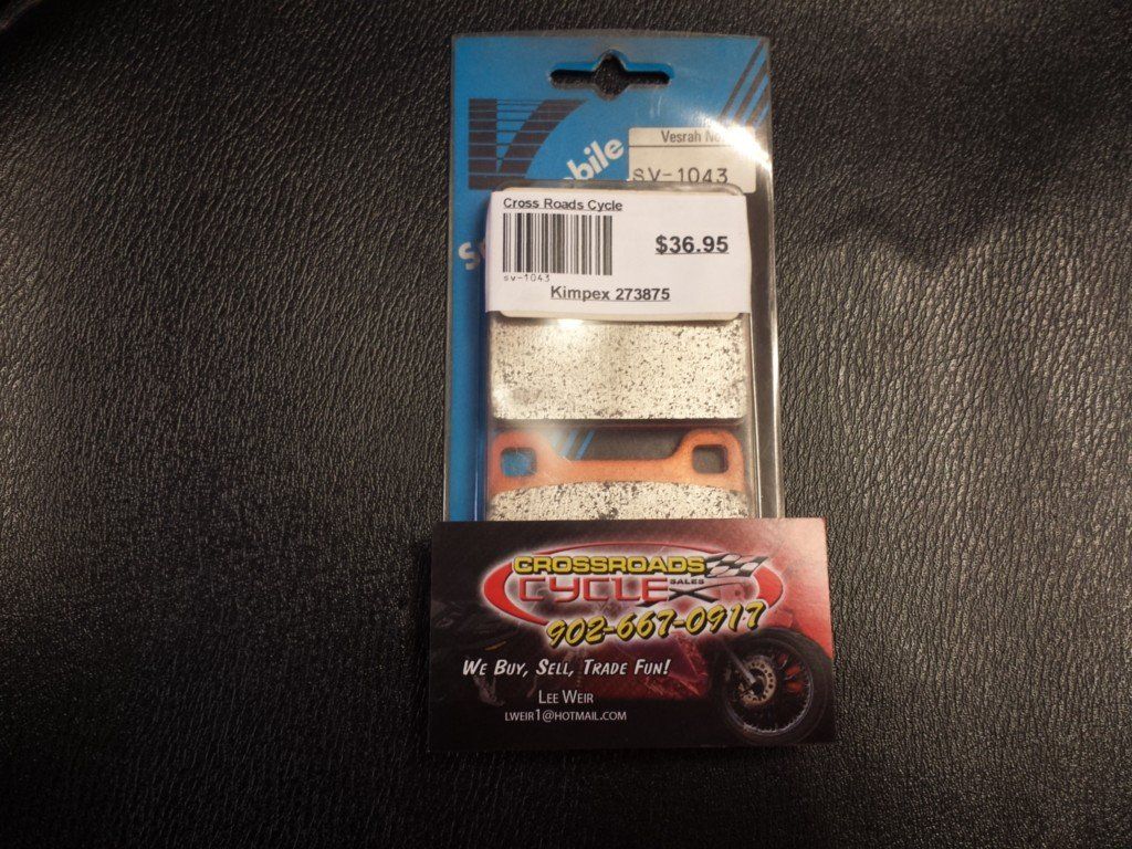 Brake Pad Vesrah SV-1043 Kimpex 273875