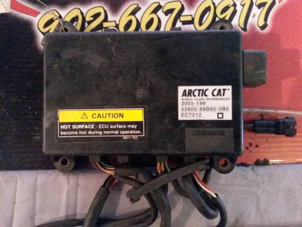 1996/1998 Arctic Cat ZR-600 EFI 3005-196 ECU / Computer
