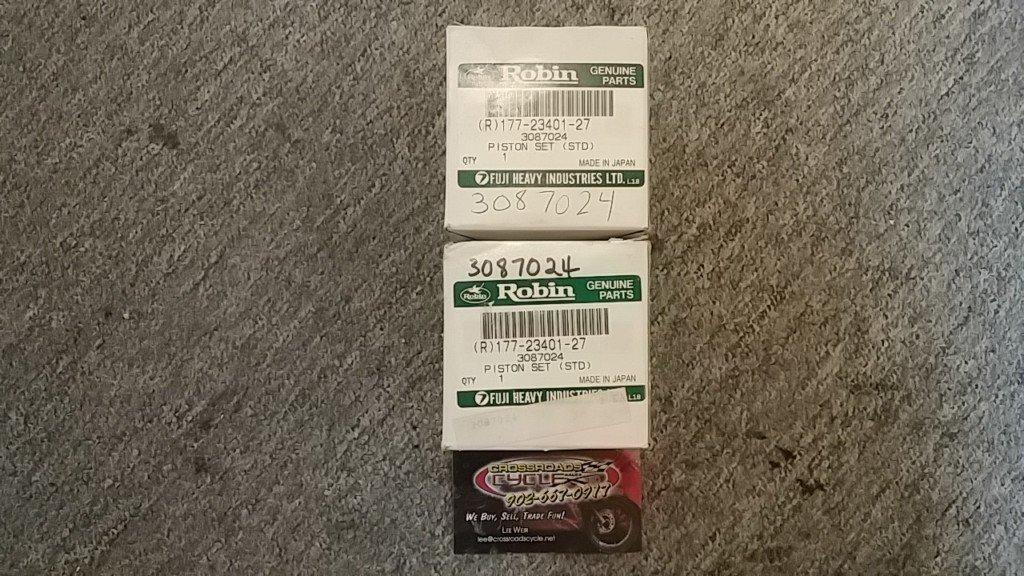 2001 - 2006 Polaris Piston Part#: 3087024 (Set of 2) (STD)