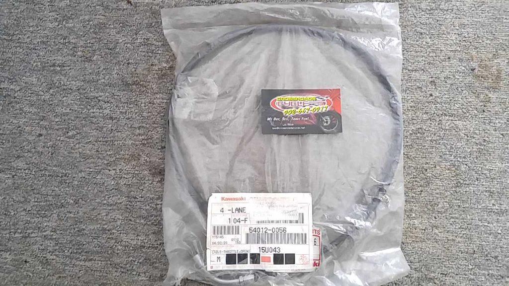 1996 - 2005 Kawasaki VN800 Vulcan 800 Classic Throttle Cable
