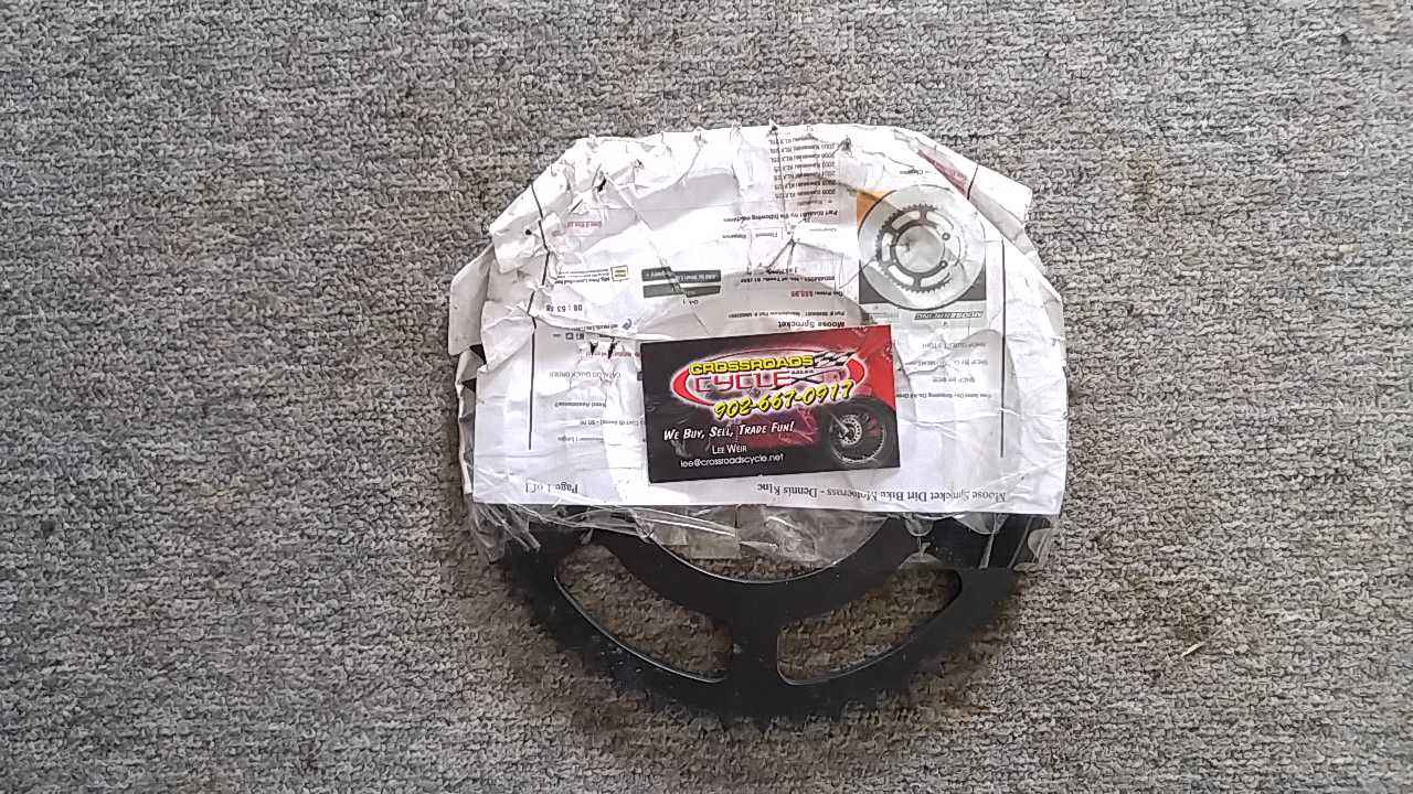 Multiple Years Kawasaki KLX125,Suzuki DR-Z125 Rear Sprocket