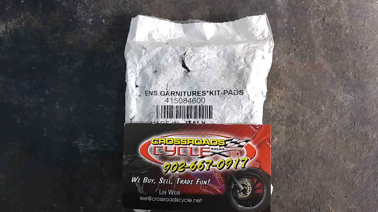 1997 - 2010 MXZ,Summit,Grand Touring,GSX,GTX,Brake Pads