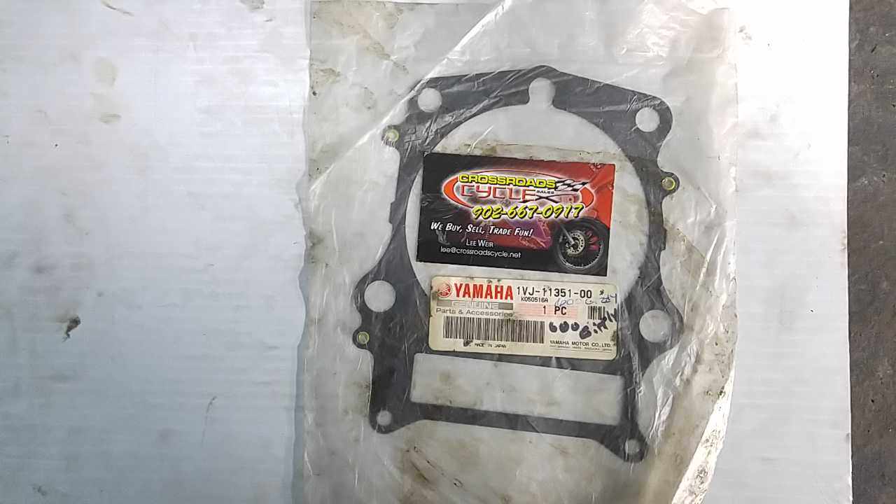 1983 - 2001 Yamaha TT600,XT600, GRIZZLY YFM600 Cylinder Gasket