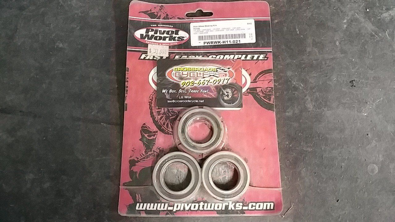 2000 - 2016 Honda CR CRF Rear Wheel Bearing Kit