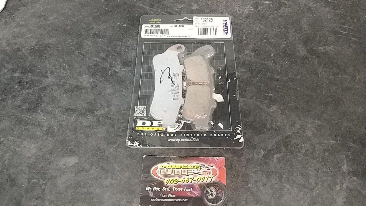 DP126 STANDARD COMPOUND BRAKE PAD SET