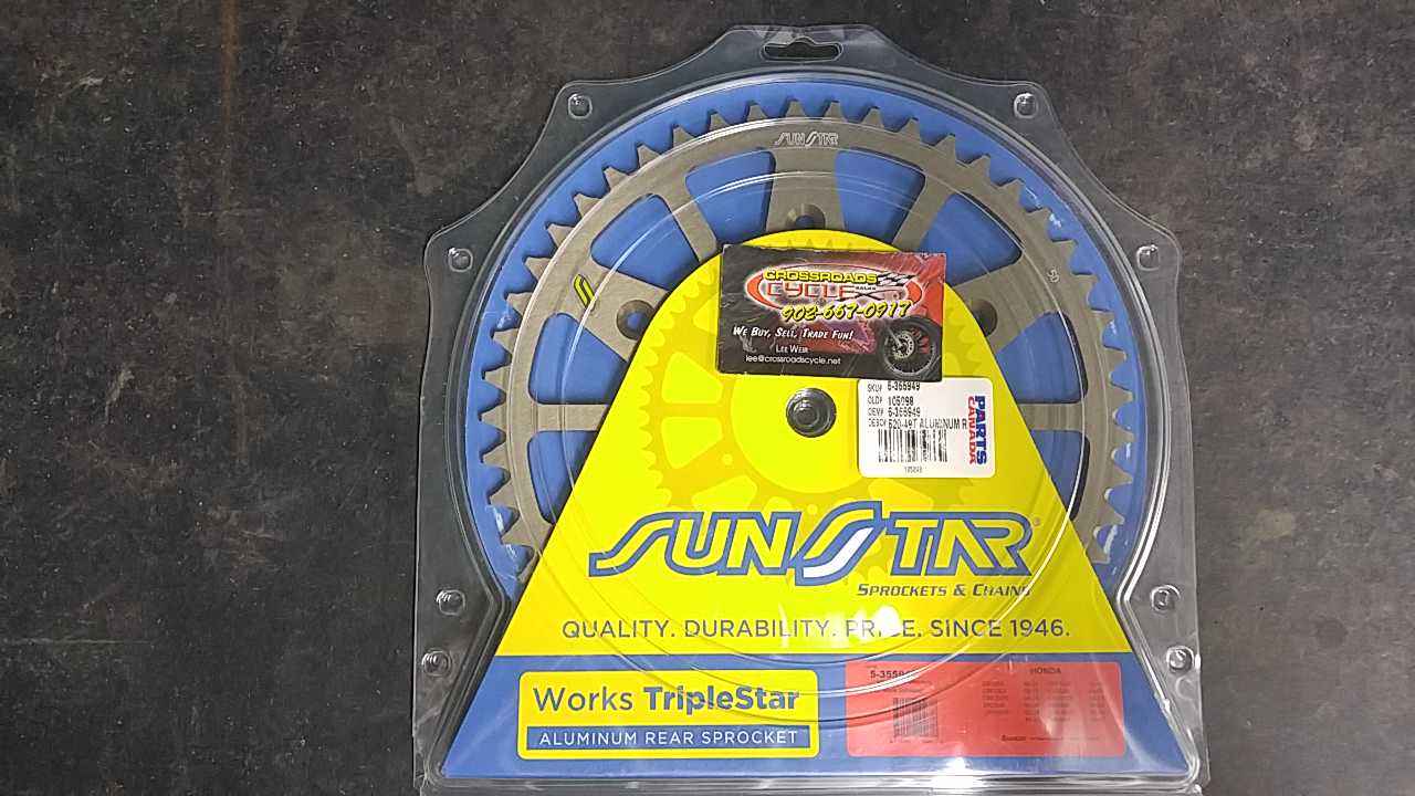 520-49T ALUMINUM REAR SPROCKET