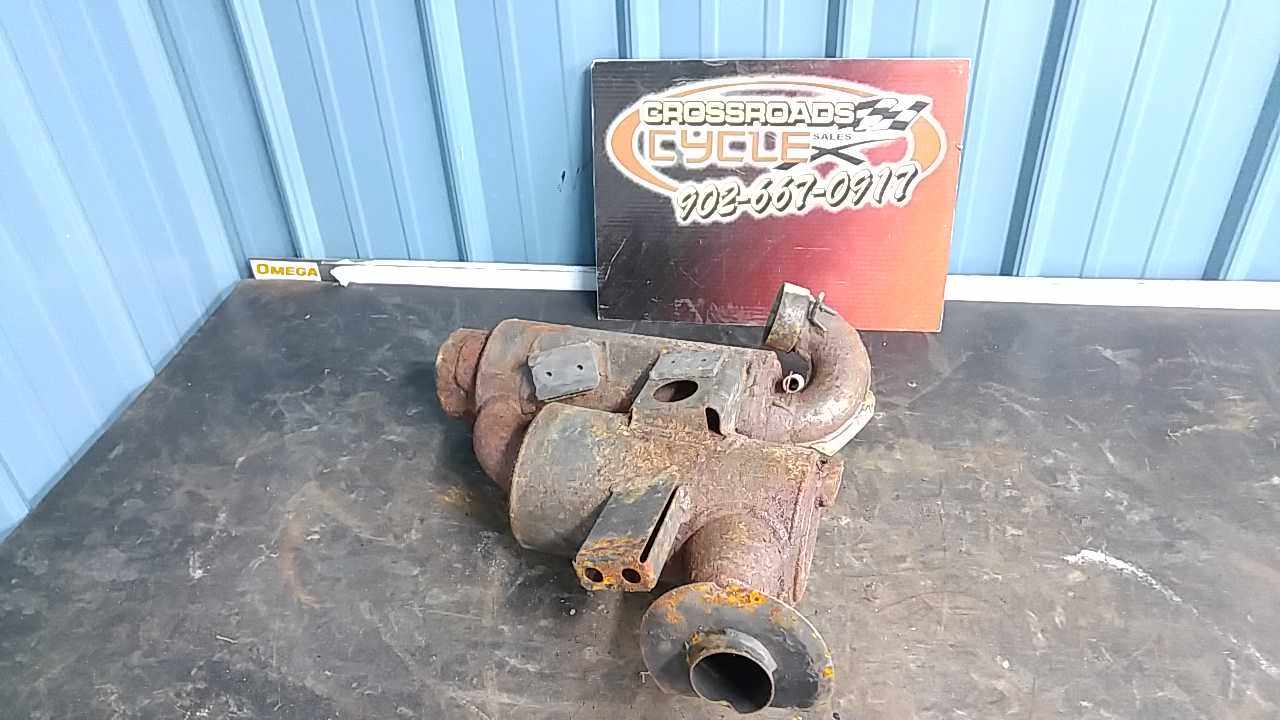 1998 - 2001 Yamaha SX500 VMAX 500,600 Second Silencer, Muffler