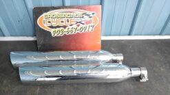 2010 Victory VEGAS 8 BALL 26IN LONG MUFFLERS CHROME EXHAUST