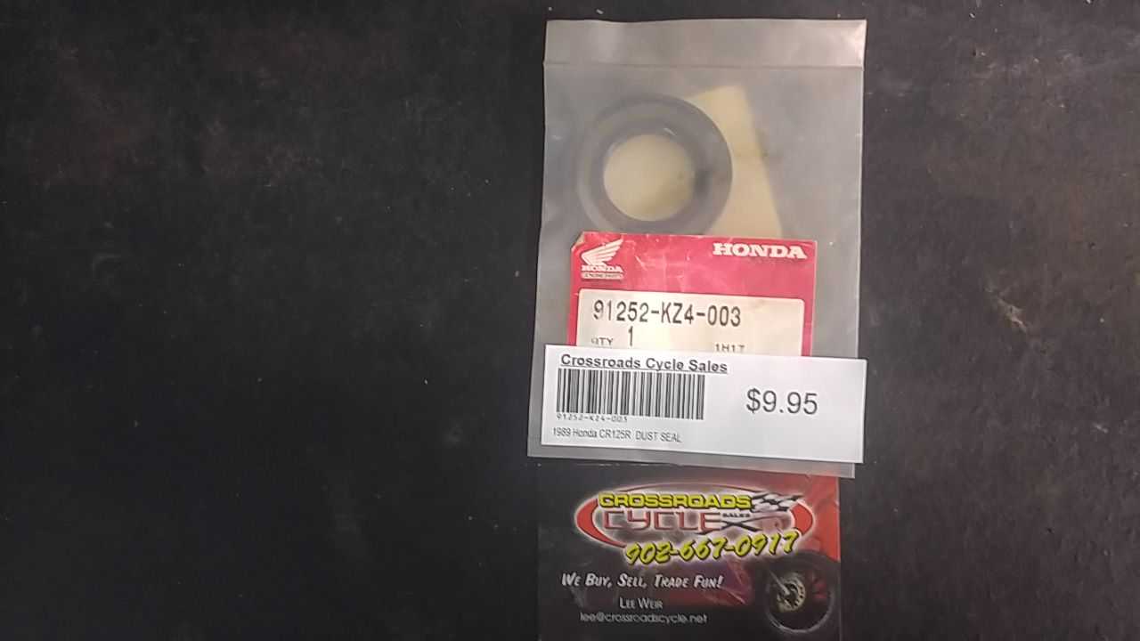 1989 Honda CR125R DUST SEAL