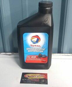 Total Snowmobile Oil TC-W3 2-Stroke Mineral Motor Oil 946ML