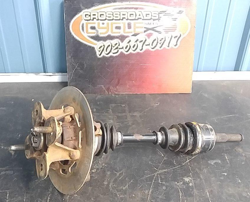 2003- 2008 Yamaha GRIZZLY 660 Front Left Steering Knuckle,Hub & Axle