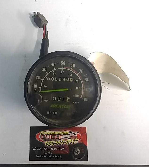 1990 - 1996 Arctic Cat ZR 580,JAG ,EXT SPEEDOMETER W/HI BEAM & OIL LIGHTS