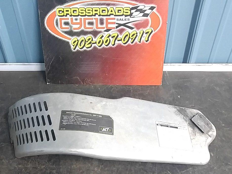 2007 Arctic Cat F1000 EFI F5,6,8 Belt Guard - Image 2