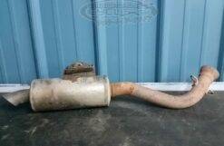 2007-2014 Yamaha Grizzly 700 Exhaust w/ Aftermarket muffler (Loud)