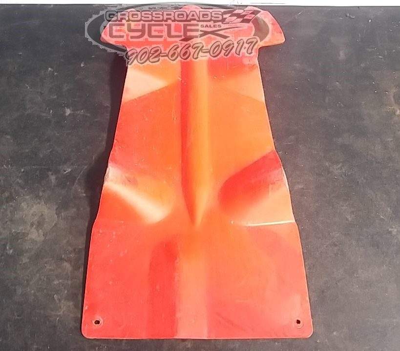 Polaris Fusion Red Skid Plate 2875075-293