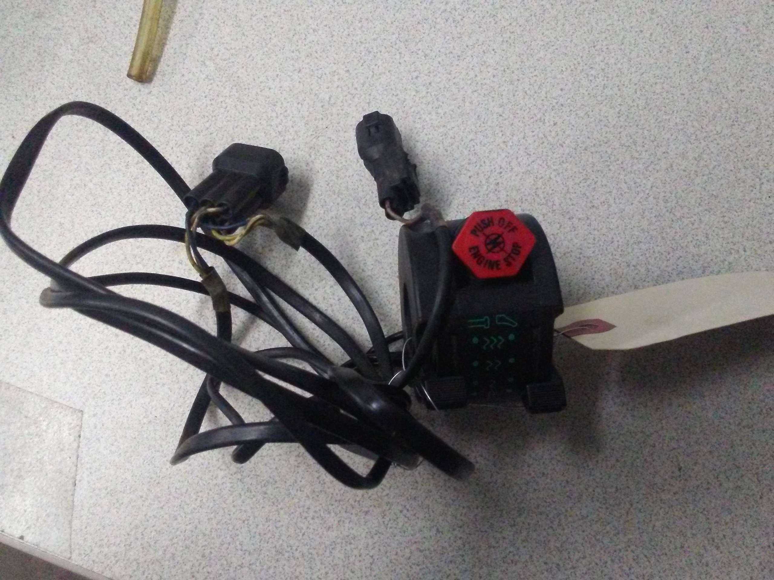 2003 -2006 Arctic Cat SABERCAT,FIRECAT, Stop Switch/Warmer – Assembly