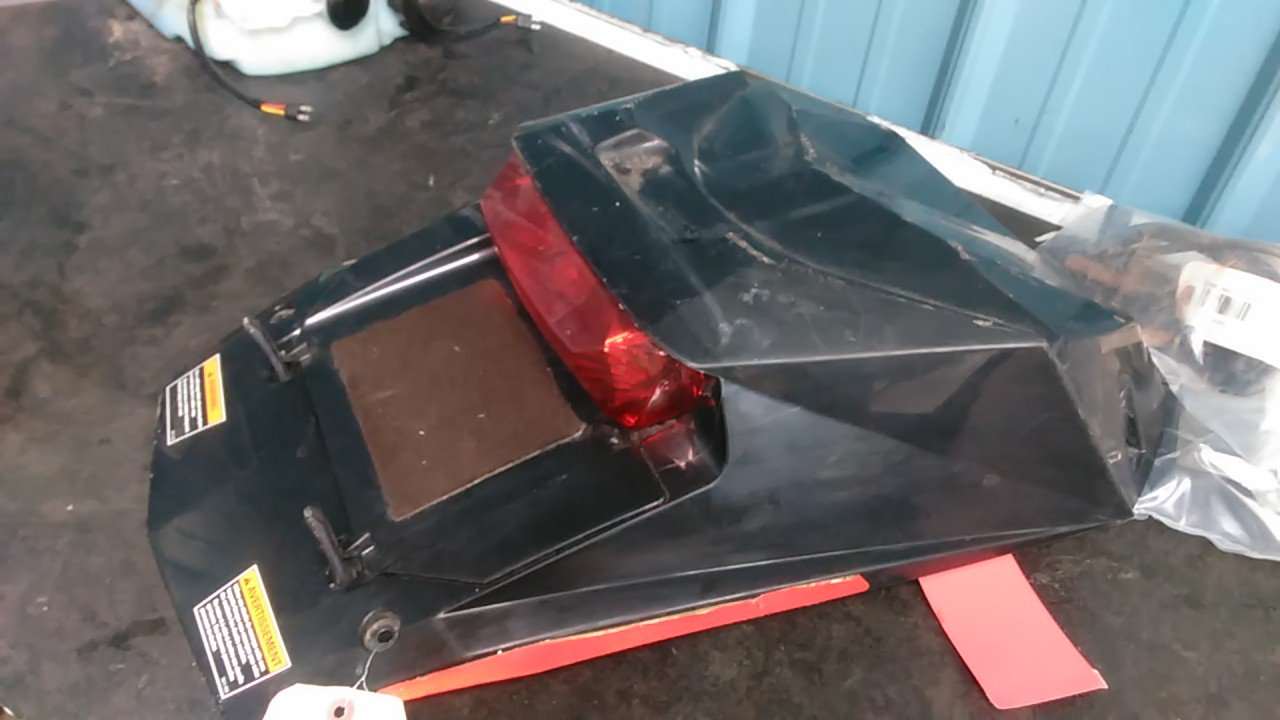 2008-2009 Arctic Cat F5/F6/F8/Z1 Turbo Rear Storage Cover w/ Taillight