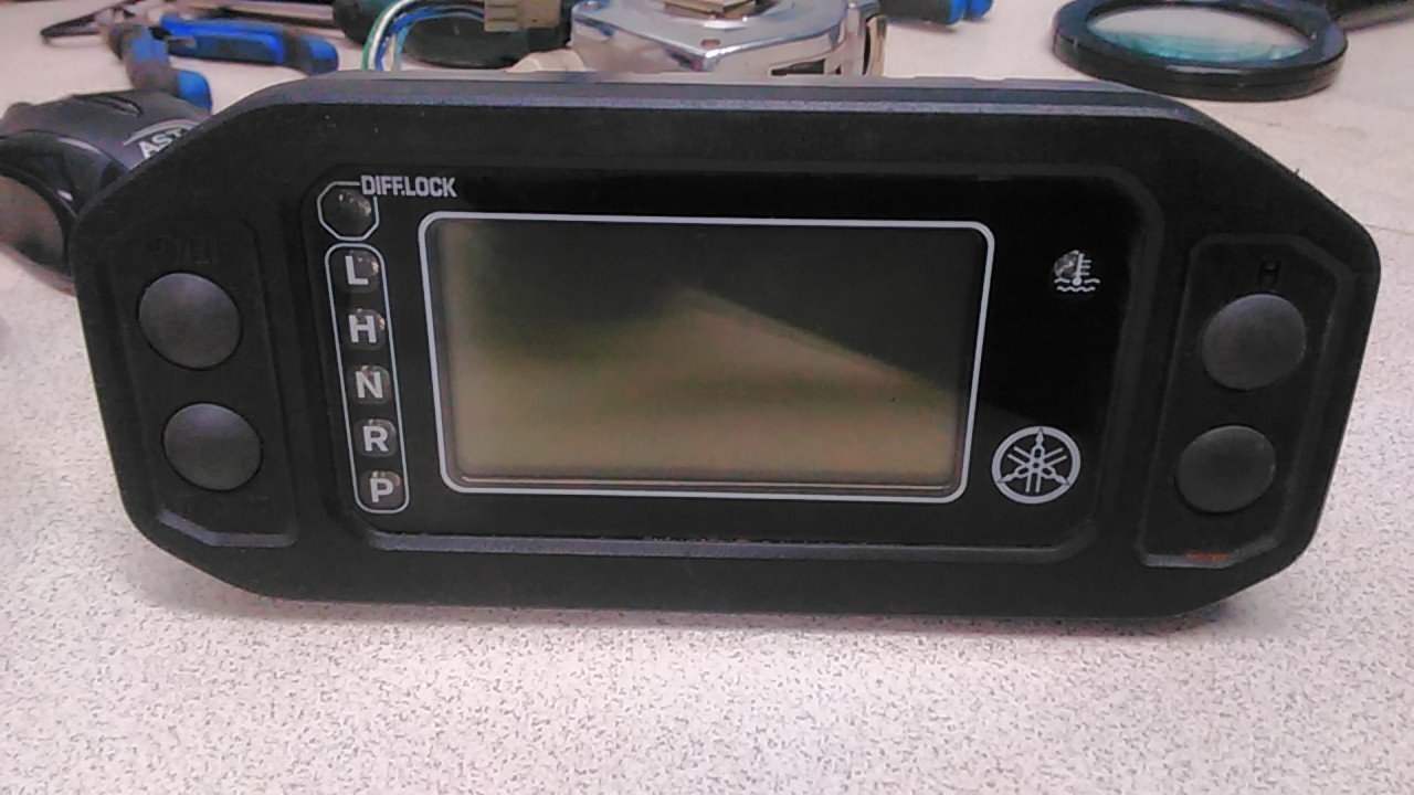 2007 Yamaha Rhino 660 Digital Gauge