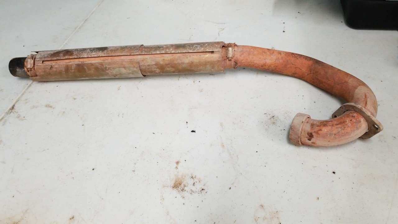 2005 - 2011 Suzuki King Quad 700/750 Exhaust Pipe