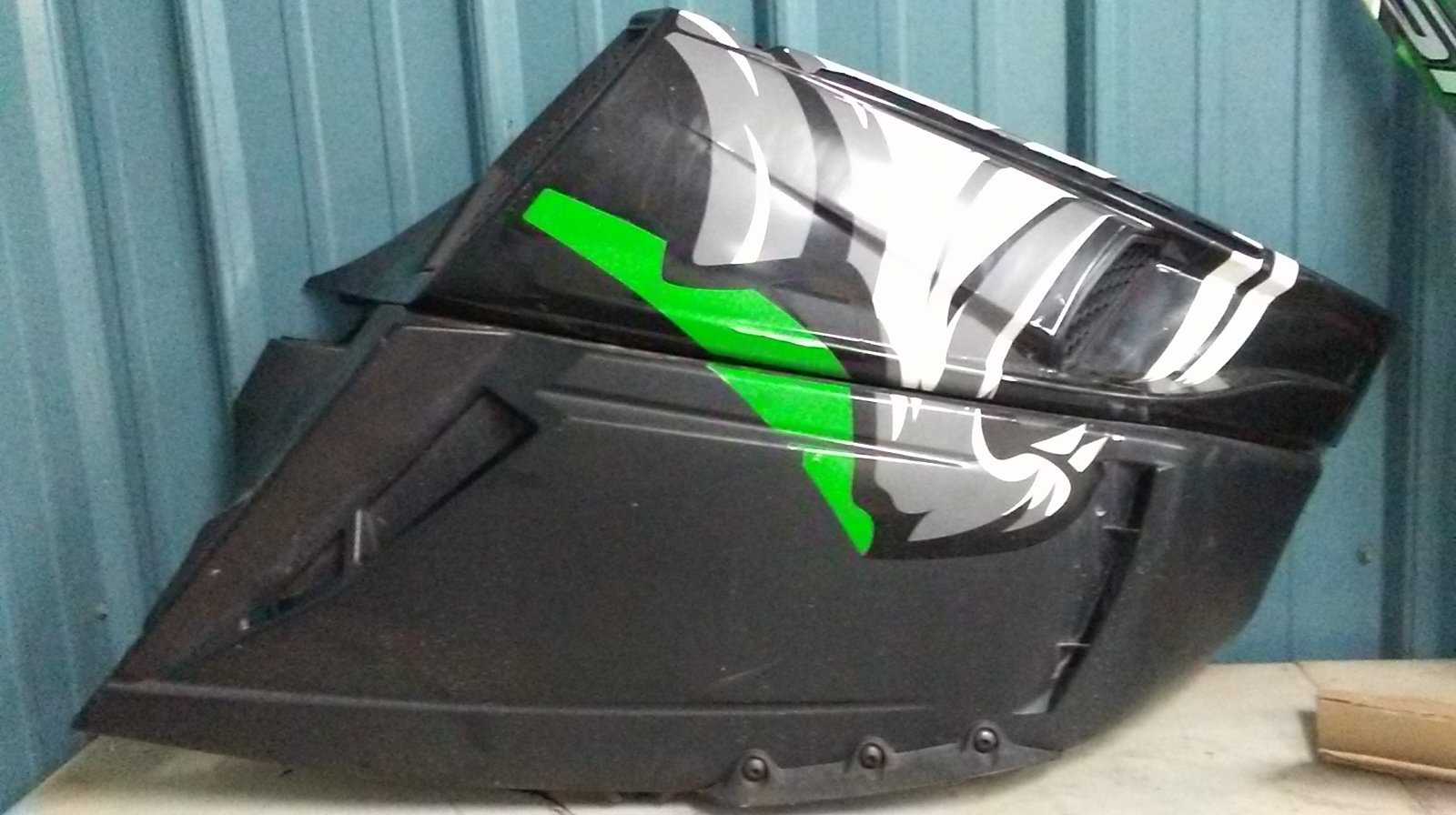 2008 – 2009 Arctic Cat F1000,F5,F6,F8 Panel, Side – Upper +Lower Right