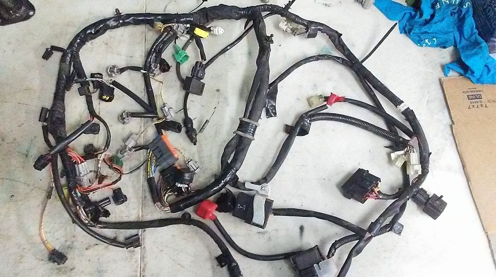 2006 - 2007 Suzuki GSX R750,R600 WIRING HARNESS NO.1