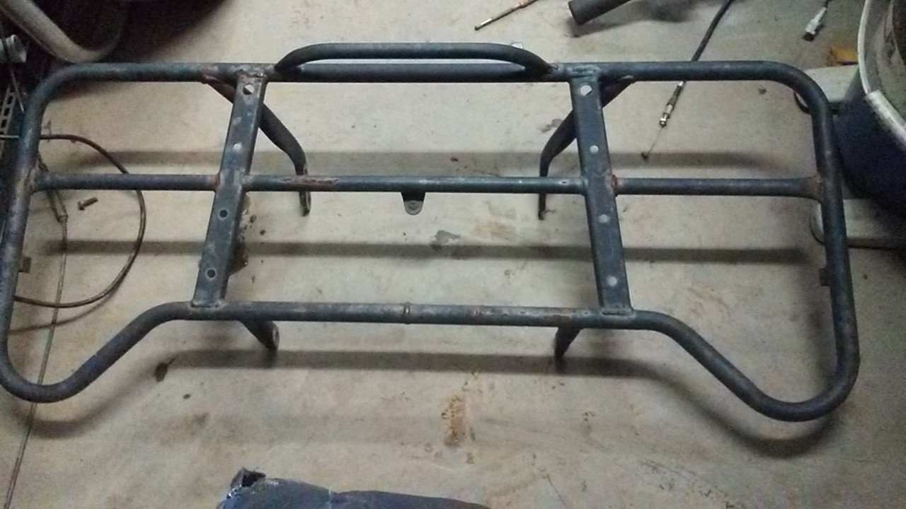 2006 - 2010 Suzuki KingQuad 450/700/750 CARRIER, Rear Rack (BLACK)