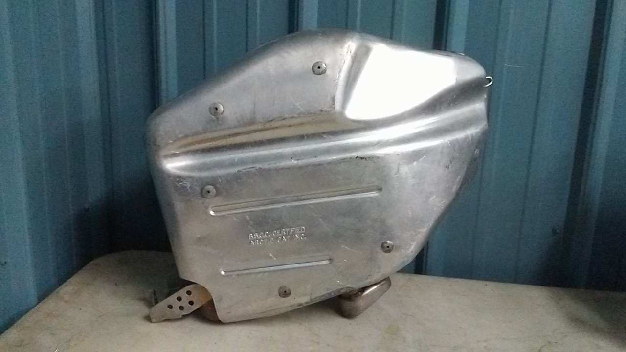2009 - 2013 Arctic Cat TZ1,Z1,TURBO Resonator Exhaust