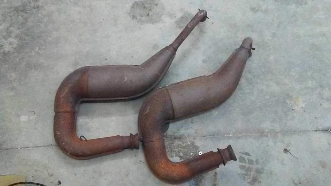 1992 - 1994 Arctic Cat WILDCAT Expansion Chamber, PTO Side / Mag Side